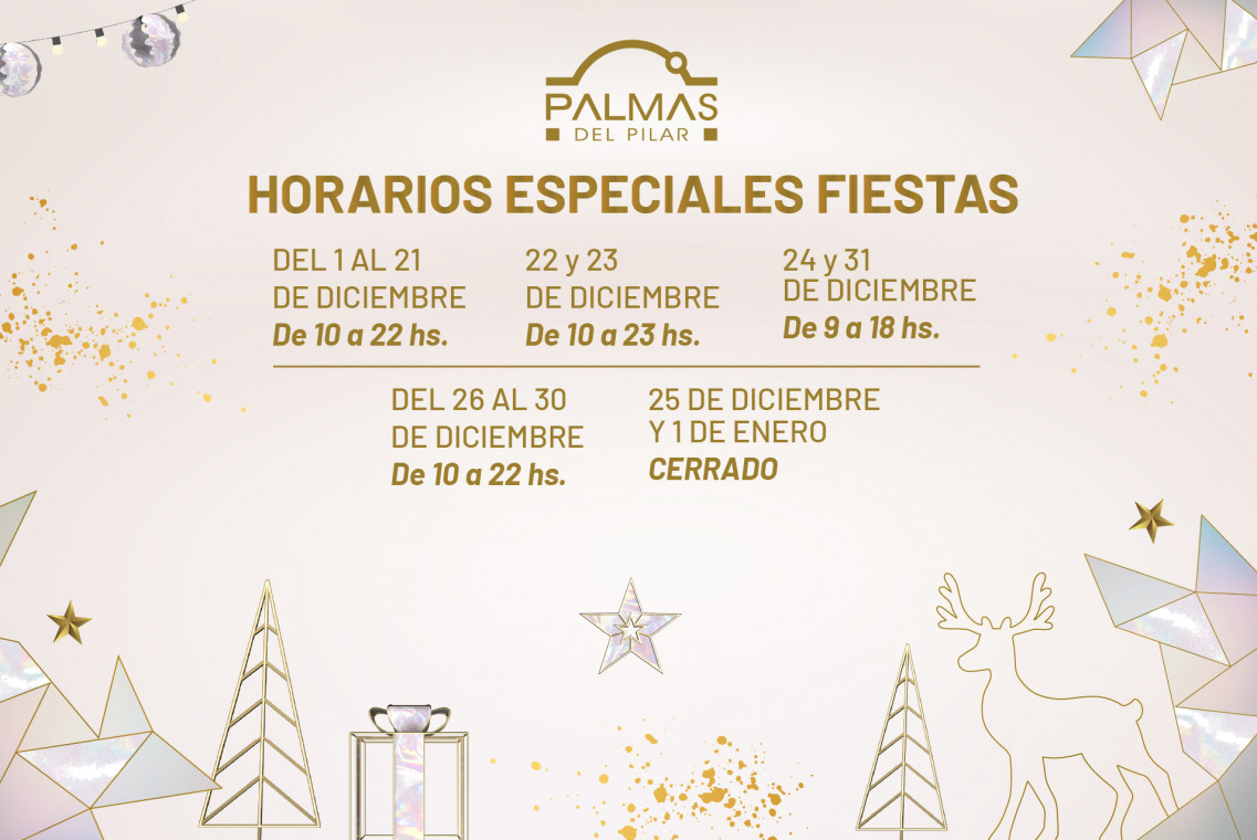 Horarios especiales