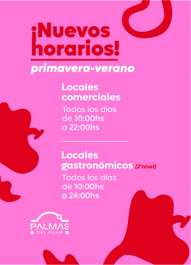 Nuevos horarios verano